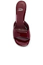 view 4 of 5 Mew-2 Sandal in Wine Patent Combo