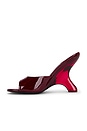 view 5 of 5 Mew-2 Sandal in Wine Patent Combo