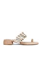 view 1 of 5 Undine-S Sandal in Beige Suede Combo