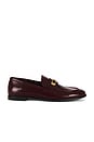 view 1 of 5 Loafed Loafer in Wine & Gold