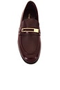 view 4 of 5 Loafed Loafer in Wine & Gold