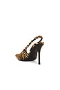 view 3 of 5 You Wish-F Slingback in Beige & Brown Zebra