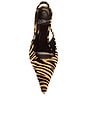 view 4 of 5 You Wish-F Slingback in Beige & Brown Zebra