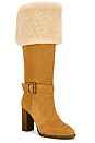 view 2 of 5 Nestle-F Boot in Yellow Crinkle & Beige
