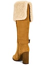 view 3 of 5 Nestle-F Boot in Yellow Crinkle & Beige