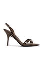 view 1 of 5 Marielle Sandal in Taupe Patent