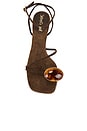 view 4 of 5 SANDALIA CARNELIAN in Brown Suede