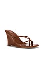 view 2 of 5 Biscotti Sandal in Caramel Patent