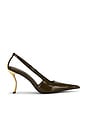 view 1 of 5 FOLIE パンプス in Olive Patent & Bronze