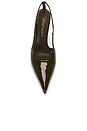 view 4 of 5 FOLIE パンプス in Olive Patent & Bronze