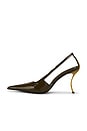 view 5 of 5 FOLIE パンプス in Olive Patent & Bronze