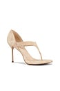 view 2 of 5 Rhian Sandal in Light Beige Suede