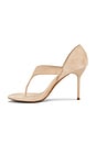 view 5 of 5 Rhian Sandal in Light Beige Suede