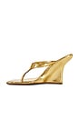 view 5 of 5 Romee Sandal in Gold Snake