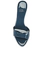 view 4 of 5 SANDALES CE-SOIRE in Dusty Blue Patent
