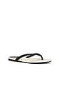 view 2 of 5 Kierra Sandal in Black & Cream Combo