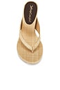 view 4 of 5 Liezel Sandal in Natural Raffia