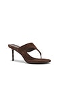view 2 of 5 Marilla Sandal in Coffee Suede