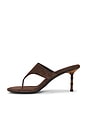view 5 of 5 Marilla Sandal in Coffee Suede