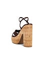 view 3 of 5 SANDALIA BIG TIME PLATFORM in Brown & Cork