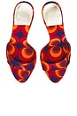 view 4 of 5 Ce-soire Sandal in Red Circle Print Multi