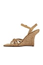 view 5 of 5 Harvester Wedge Sandal in Tan Jute