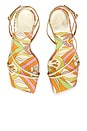 view 4 of 5 SANDALIA HIGHLIGHT in Gold & Pink Multi