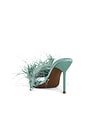 view 3 of 5 SANDALES SHOPAHOLIC in Mint Satin Combo