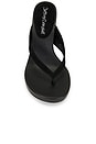 view 4 of 5 SANDALIA LIEZEL in Black Suede Combo