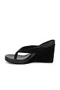 view 5 of 5 SANDALIA LIEZEL in Black Suede Combo