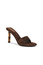 view 2 of 5 Linette Sandal in Espresso Suede