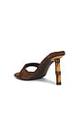 view 3 of 5 Linette Sandal in Espresso Suede