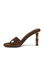 view 5 of 5 Linette Sandal in Espresso Suede