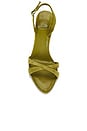 view 4 of 5 SANDALIA MARIELLE in Chartreuse Suede