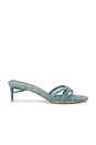 view 1 of 5 Nicoise Sandal in Teal Suede
