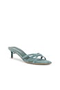 view 2 of 5 Nicoise Sandal in Teal Suede