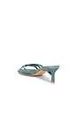 view 3 of 5 Nicoise Sandal in Teal Suede