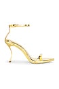 view 1 of 5 Obsession Sandal in Gold Patent