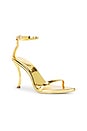 view 2 of 5 Obsession Sandal in Gold Patent