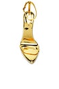 view 4 of 5 Obsession Sandal in Gold Patent