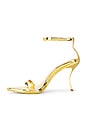 view 5 of 5 Obsession Sandal in Gold Patent