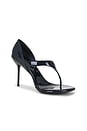 view 2 of 5 Rhian Sandal in Navy Patent