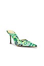 view 2 of 5 Robyn Mule Pump in Green Multi