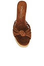 view 4 of 5 Shockweave Platform Sandal in Tan Suede Combo