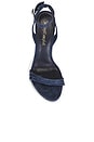 view 4 of 5 Terabyte Wedge Sandal in Navy Suede