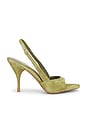 view 1 of 5 SANDALES TRIOMPHE in Olive Suede
