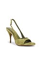 view 2 of 5 SANDALES TRIOMPHE in Olive Suede