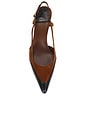 view 5 of 5 Booshky Slingback Pump in Black & Brown Combo