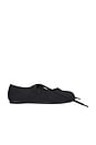 view 2 of 5 Saturna Flat in Black Satin