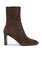 view 1 of 5 Essential Boot in Chocolate Suede